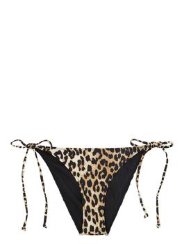 Ganni | 'Leopard' bikini bottom商品图片,4.4折