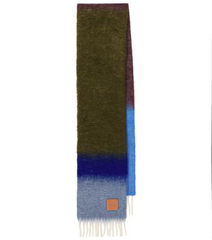 推荐Anagram wool-blend scarf商品