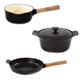 BergHOFF | Ron 4pc Cast Iron Cookware Set Black,商家Verishop,价格¥3245
