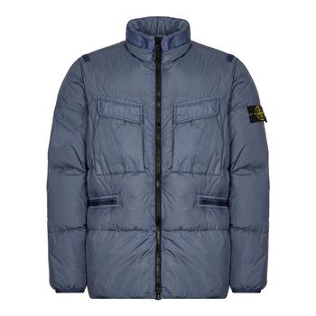 推荐Stone Island Crinkle Reps R-NY Down Jacket - Dark Blue商品