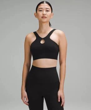 Lululemon | SmoothCover Front Cut-Out Yoga Bra *Light Support, A/B Cup 6.6折, 独家减免邮费