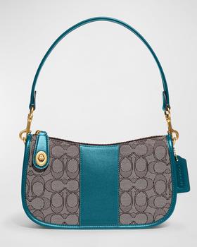 coach swinger, Coach | Swinger Signature Jacquard Shoulder Bag商品图片 