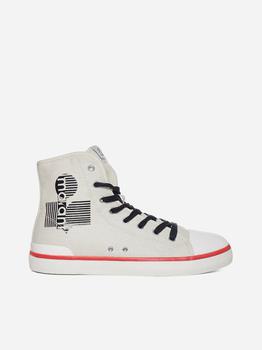 推荐Benkeen canvas high-top sneakers商品