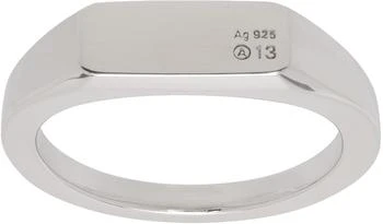 Numbering | Silver #7401 Ring,商家SSENSE,价格¥867