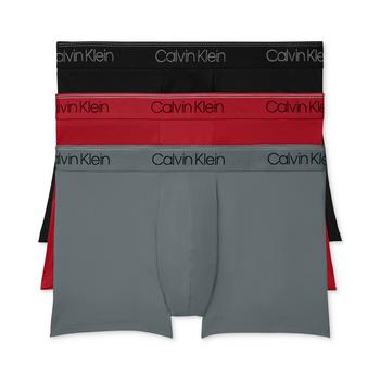 商品Calvin Klein | Men's 3-Pack Microfiber Stretch Low-Rise Trunks,商家Macy's,价格¥239图片