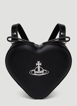 推荐Ella Heart Mini Backpack in Black商品