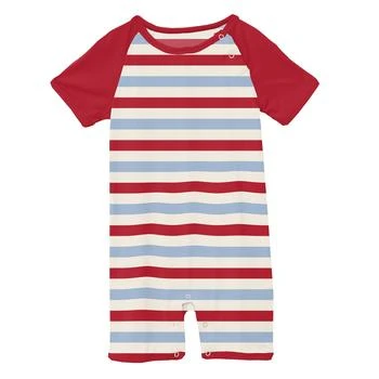 KicKee Pants | Print Raglan Romper (Infant) 4.4折, 独家减免邮费