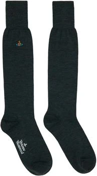 Vivienne Westwood | Gray Uni Sock 3.2折