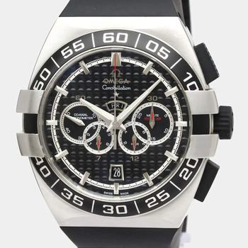 [二手商品] Omega | Omega Black Stainless Steel Constellation Double Eagle 121.32.44.52.01.001 Automatic Men's Wristwatch 44 mm商品图片,9.4折