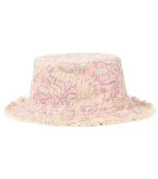 Louise Misha | Lajik reversible cotton canvas sunhat,商家MyTheresa,价格¥220