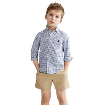 Ralph Lauren | Toddler and Little Boys Cotton Poplin Sport Shirt商品图片,