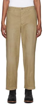 VisVim | Beige Field Chino Trousers商品图片,