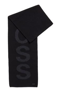 Hugo Boss | BOSS Logo Scarf Black商品图片,满$175享9折, 满折
