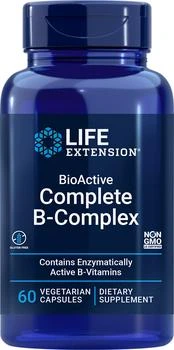 Life Extension BioActive Complete B-Complex (60 Vegetarian Capsules),价格$9.70