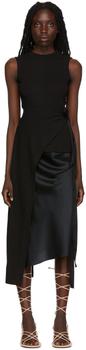 ROSETTA GETTY, ROSETTA GETTY | Black Split Apron T-shirt商品图片 额外8.5折, 独家减免邮费, 额外八五折