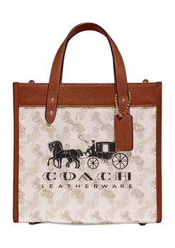 coach托特包, Coach | Field Tote 22 with Horse and Carriage Print and Carriage Badge商品图片 