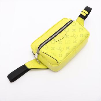 旅行lv, [二手商品] Louis Vuitton | Louis Vuitton Yellow Monogram Canvas Taigarama Leather Outdoor Bumbag Waist Bag商品图片 