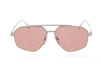 Fendi | Fendi Eyewear Pilot Frame Sunglasses 7.6折, 独家减免邮费