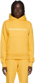 阿迪达斯卫衣, Adidas | Yellow Humanrace Basics Hoodie商品图片 额外8.5折, 额外八五折