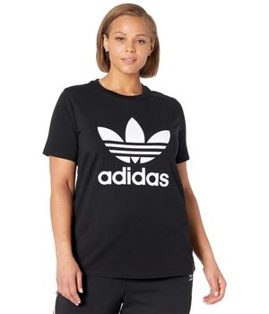 美国adidas plus, Adidas | Plus Size Trefoil Tee商品图片 