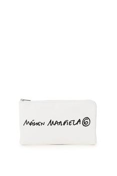 MAISON MARGIELA | MM6 Maison Margiela Logo Zipped Clutch Bag商品图片,5.7折