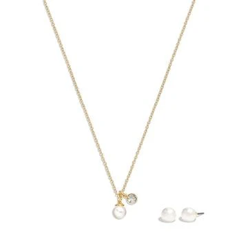 推荐Cubic Zirconia Imitation Pearl Jewelry Set商品