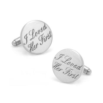 商品Cufflinks Inc. | Wedding Series I Loved Her First Cufflinks,商家Macy's,价格¥430图片