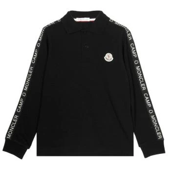 推荐MONCLER 黑色男童POLO衫 8308305184632-999商品