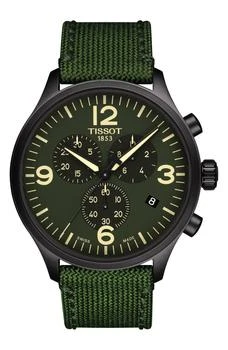 推荐T-Sport XL Chonograph Nylon Strap Watch, 45mm商品