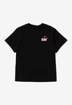 Stella McCartney | Boys No Smiles No Fun Print Crewneck Short-Sleeved T‐shirt商品图片,