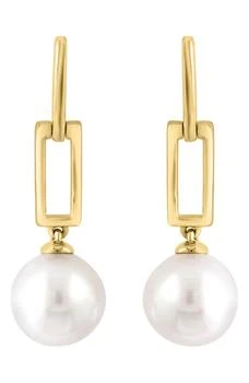 Effy | 14K Yellow Gold Freshwater Pearl Drop Earrings 3.4折, 独家减免邮费