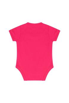 女士休闲essentials短袖, Larkwood | Larkwood Baby Boys/Girls Essential Short Sleeve Bodysuit (Fuchsia)商品图片 9.6折