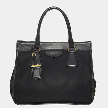 [二手商品] Prada | Prada Black Tessuto Shoulder Bag商品图片,5.5折