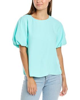 Vince Camuto Specialty Size, Vince Camuto | Vince Camuto Luxe Puff Sleeve Blouse商品图片 5.7折