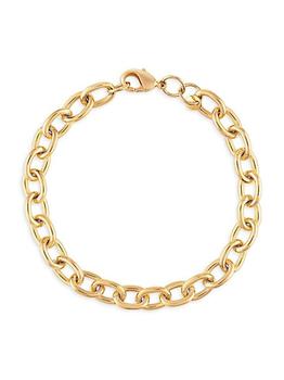 商品Alexa Leigh | Paloma 18K Gold-Filled Oval Link Bracelet,商家Saks Fifth Avenue,价格¥609图片