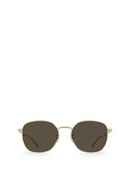 Bottega Veneta | Bottega Veneta Eyewear Logo Engraved Square Frame Sunglasses商品图片,
