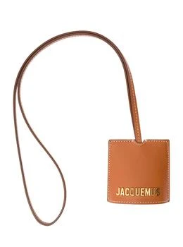 Jacquemus | le Porte Cle Bagage Brown Key-chain With Logo Lettering In Smooth Leather Man,商家Italist,价格¥1404