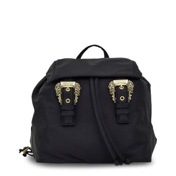 Versace | Versace logo-plaque magnetic closure Jeans Backpack商品图片,