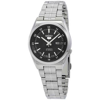 精工5号, Seiko | Series 5 Automatic Date-Day Black Dial Mens Watch SNK567J1商品图片 4.9折