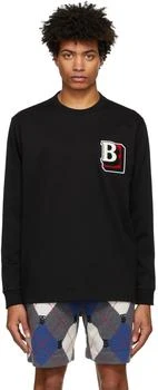 Burberry | Black Elliott Long Sleeve T-Shirt 