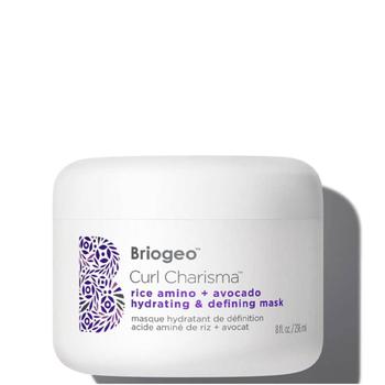 推荐Briogeo Curl Charisma Rice Amino Avocado Hydrating Defining Hair Mask for Curly Hair 8 fl. oz.商品