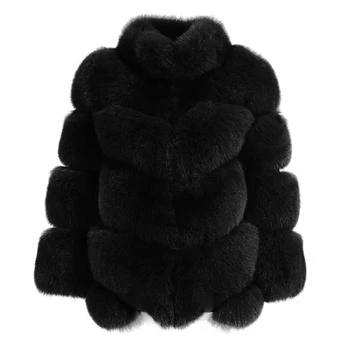 推荐Black Fox Fur Seattle Jacket商品