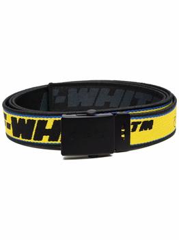 推荐Off White Women's  Yellow Polyester Belt商品