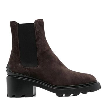 推荐Tod's Women's  Brown Other Materials Ankle Boots商品