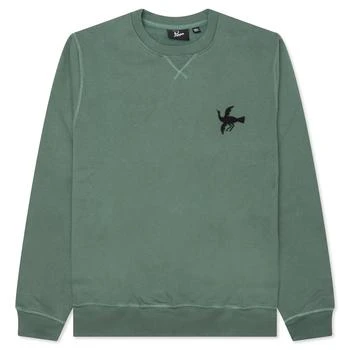 推荐Snaked by a Horse Crewneck Sweatshirt - Pine Green商品