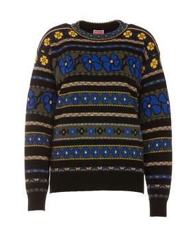 Kenzo | Kenzo Jacquard Crewneck Knit Jumper商品图片,4.7折起