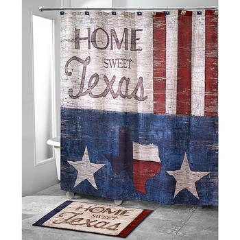 商品Home Sweet Texas Shower Curtain图片