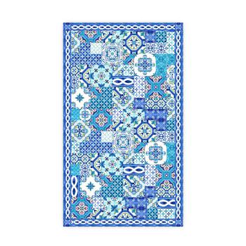 商品Laural Home | Callisto Tiles Tablecloth,商家Macy's,价格¥888图片