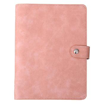 商品Multitasky Vegan Leather Organizational Notebook A5 with Sticky Note Ruler图片