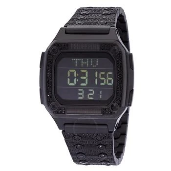 Philipp Plein | Hyper Shock Quartz Digital Black Dial Unisex Watch PWHAA1421,商家Jomashop,价格¥743